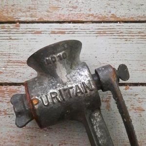 Antique Puritan Table Mounted Grinder